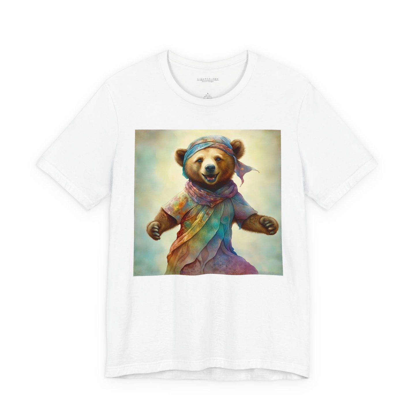 Dancing Bear Peggy - Unisex Jersey Short Sleeve Tee (GLOBAL)