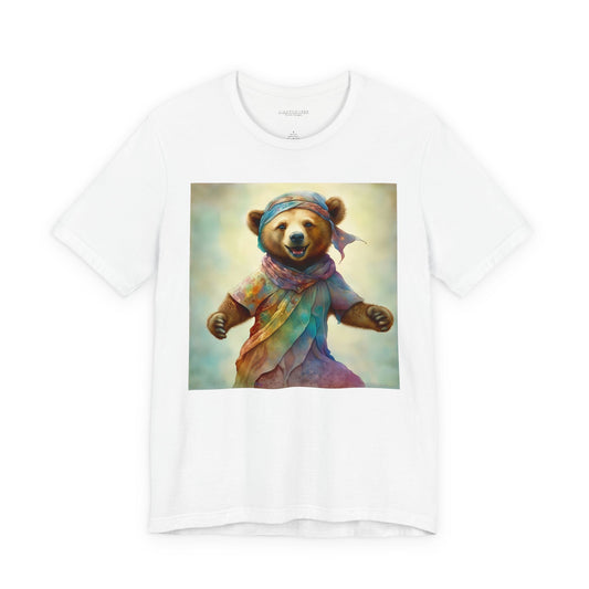Dancing Bear Peggy - Unisex Jersey Short Sleeve Tee (GLOBAL)