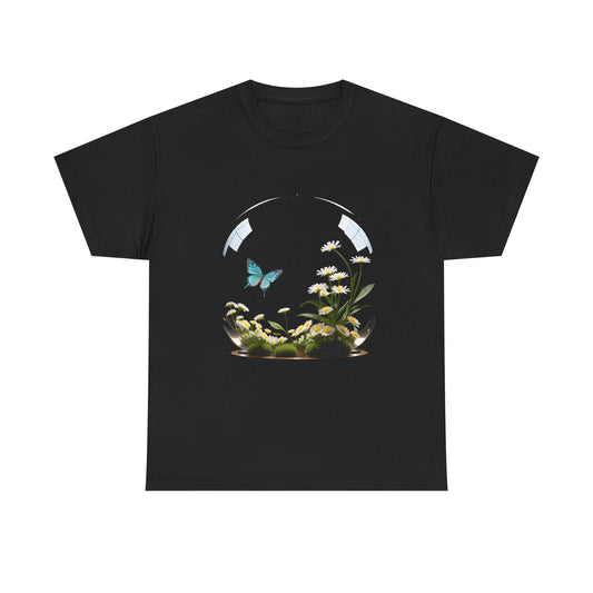 Large Blue in Terrarium — Heavy Cotton Tee (AUSTRALIA)