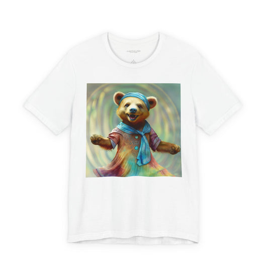 Dancing Bear Pearl - Unisex Jersey Short Sleeve Tee (GLOBAL)