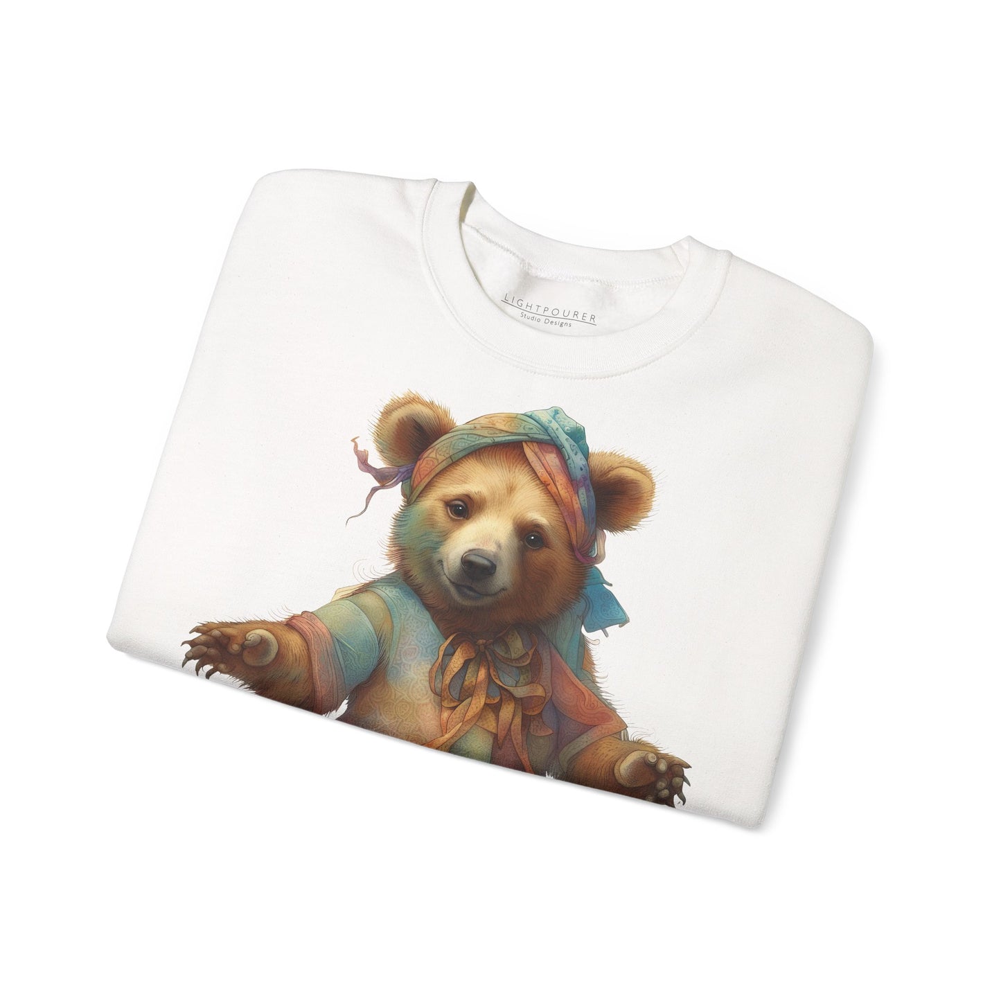 Dancing Bear Stella (isolated) - Heavy Bland Crew Neck Sweatshirt (EU)