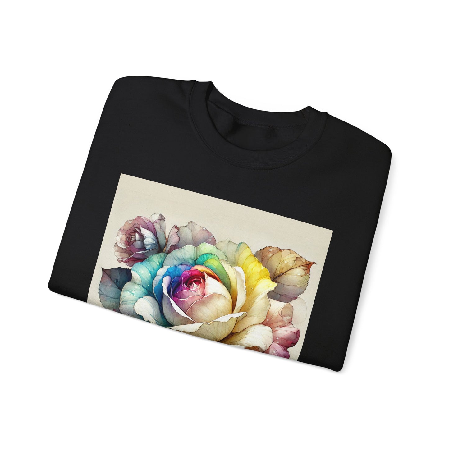 Autumn Rose - Unisex Heavy Blend™ Crewneck Sweatshirt (GLOBAL)