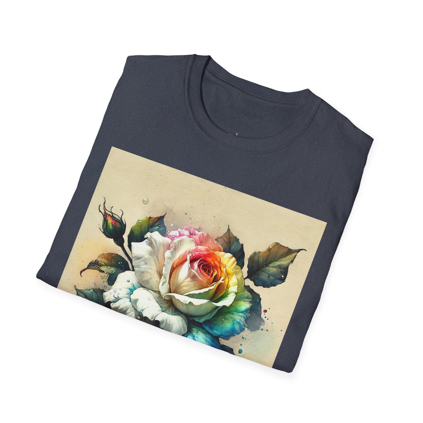 Late Summer Rose - Unisex Softstyle T-Shirt (GLOBAL)