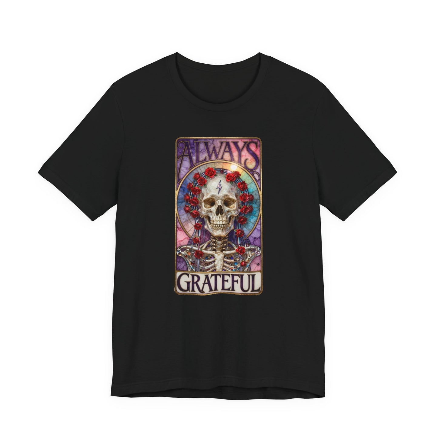 Always Grateful Unisex Jersey Short Sleeve Tee