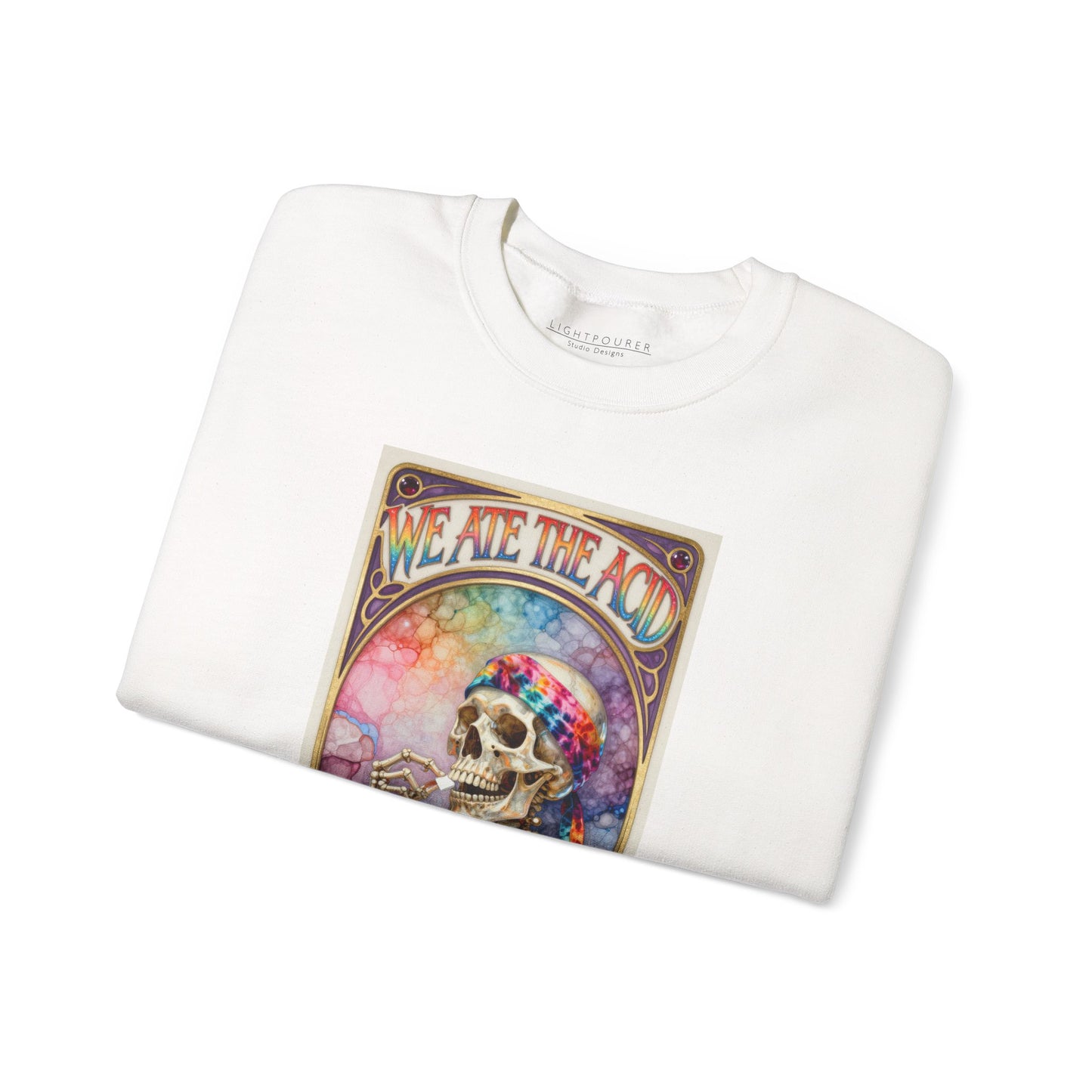 We Ate The Acid - Freddie - Unisex Heavy Blend™ Crewneck Sweatshirt (GLOBAL)