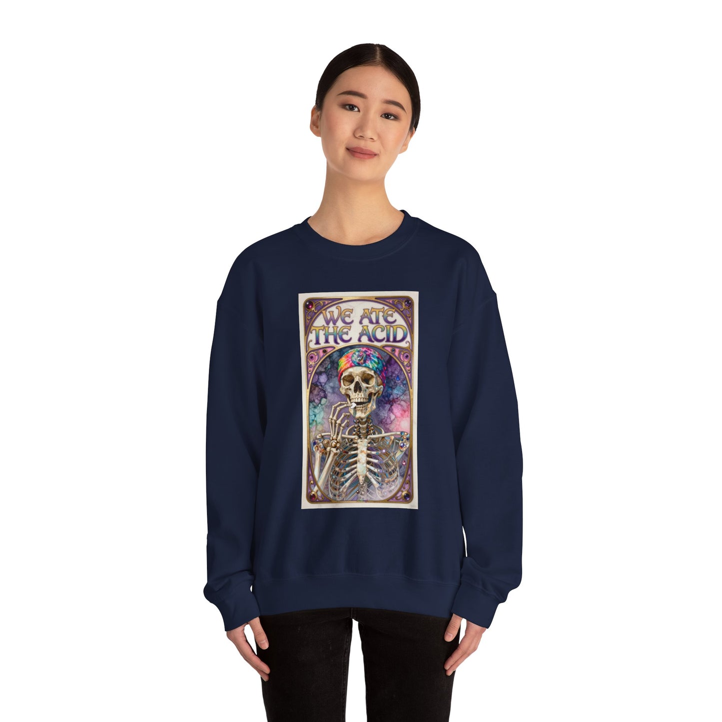 We Ate The Acid - Charlie - Unisex Heavy Blend™ Crewneck Sweatshirt (GLOBAL)