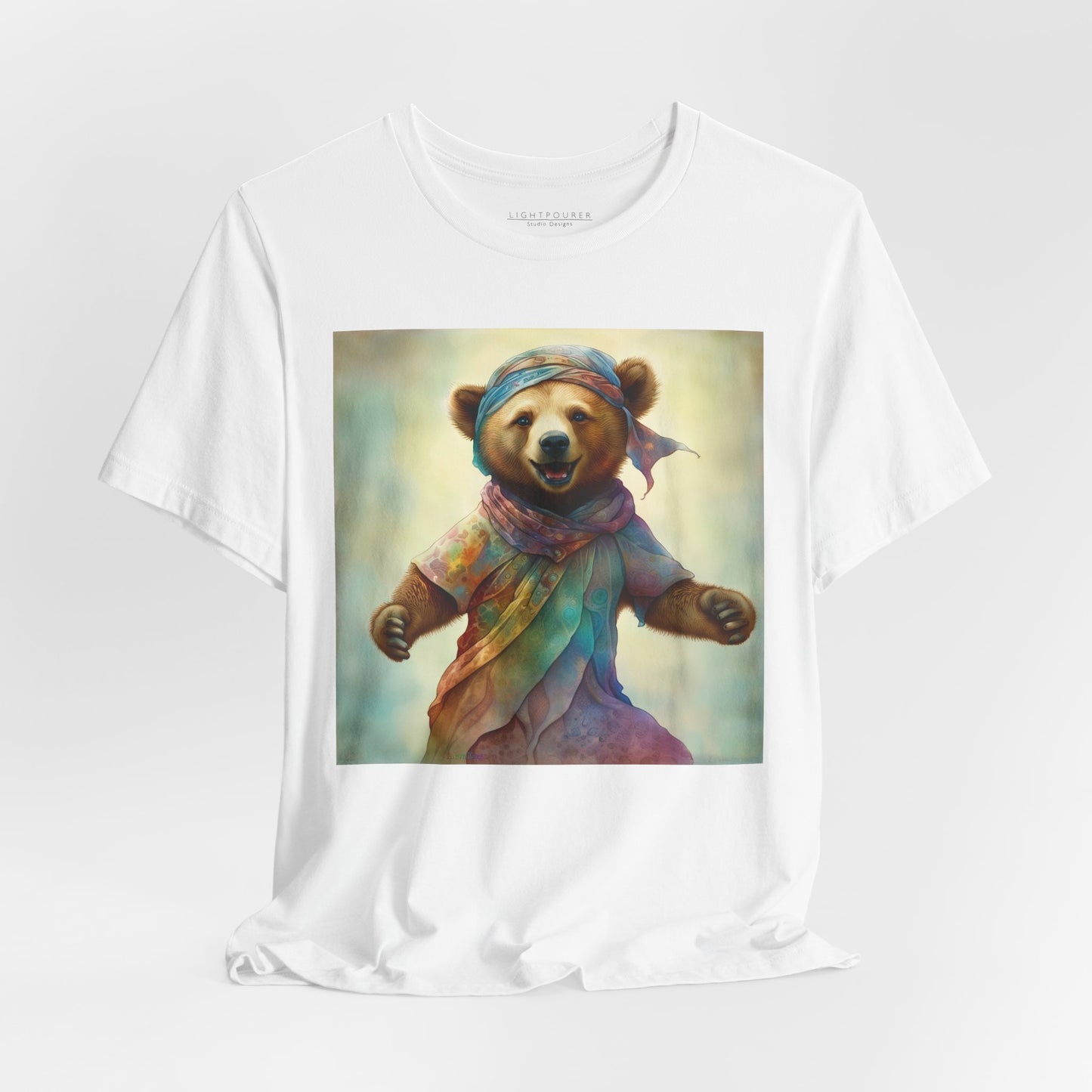 Dancing Bear Peggy - Unisex Jersey Short Sleeve Tee (GLOBAL)