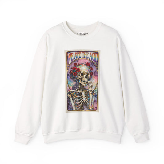 We Ate The Acid - Bertha - Unisex Heavy Blend™ Crewneck Sweatshirt (GLOBAL)