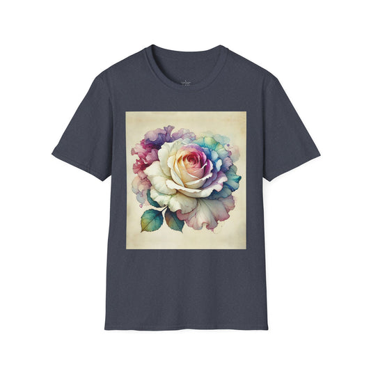 Spring Rose Unisex Softstyle T-Shirt