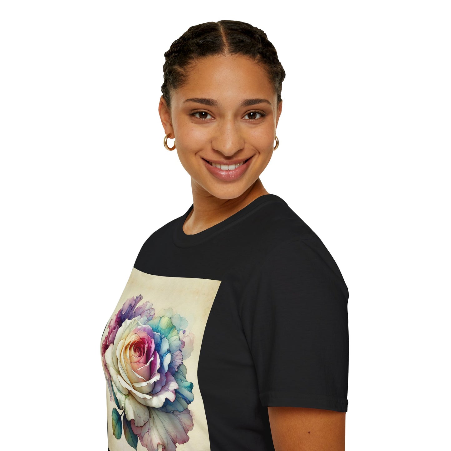 Spring Rose - Unisex Softstyle T-Shirt (GLOBAL)
