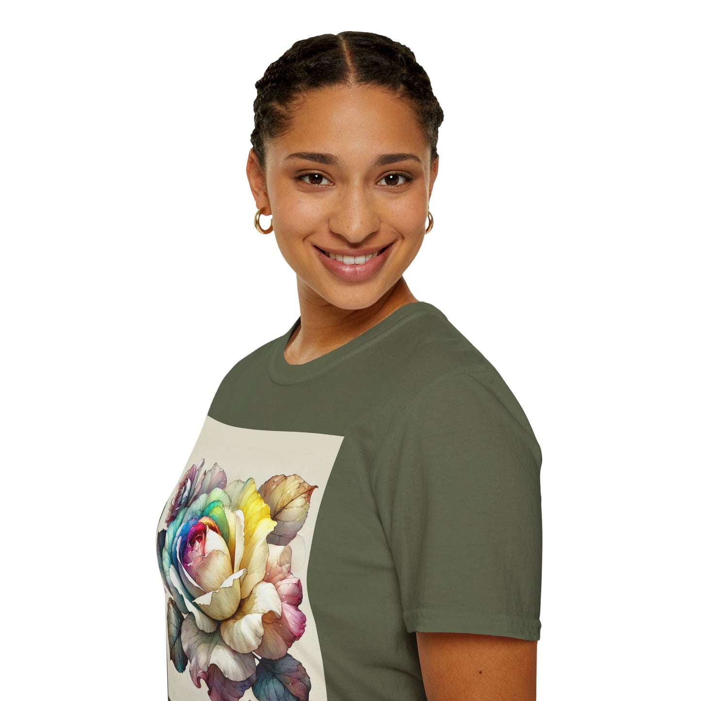 Autumn Rose - Unisex Softstyle T-Shirt (GLOBAL)