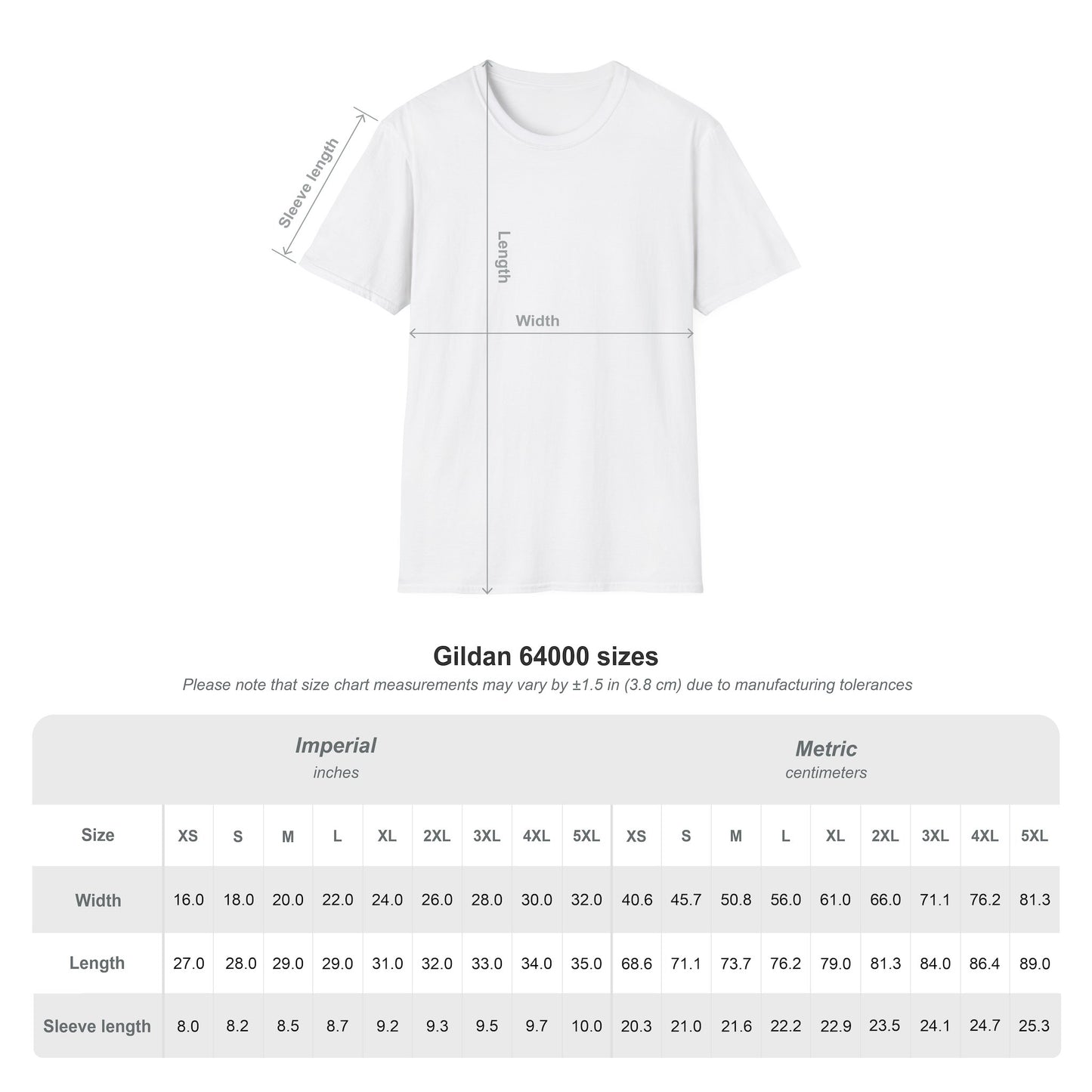 garment-sizechart