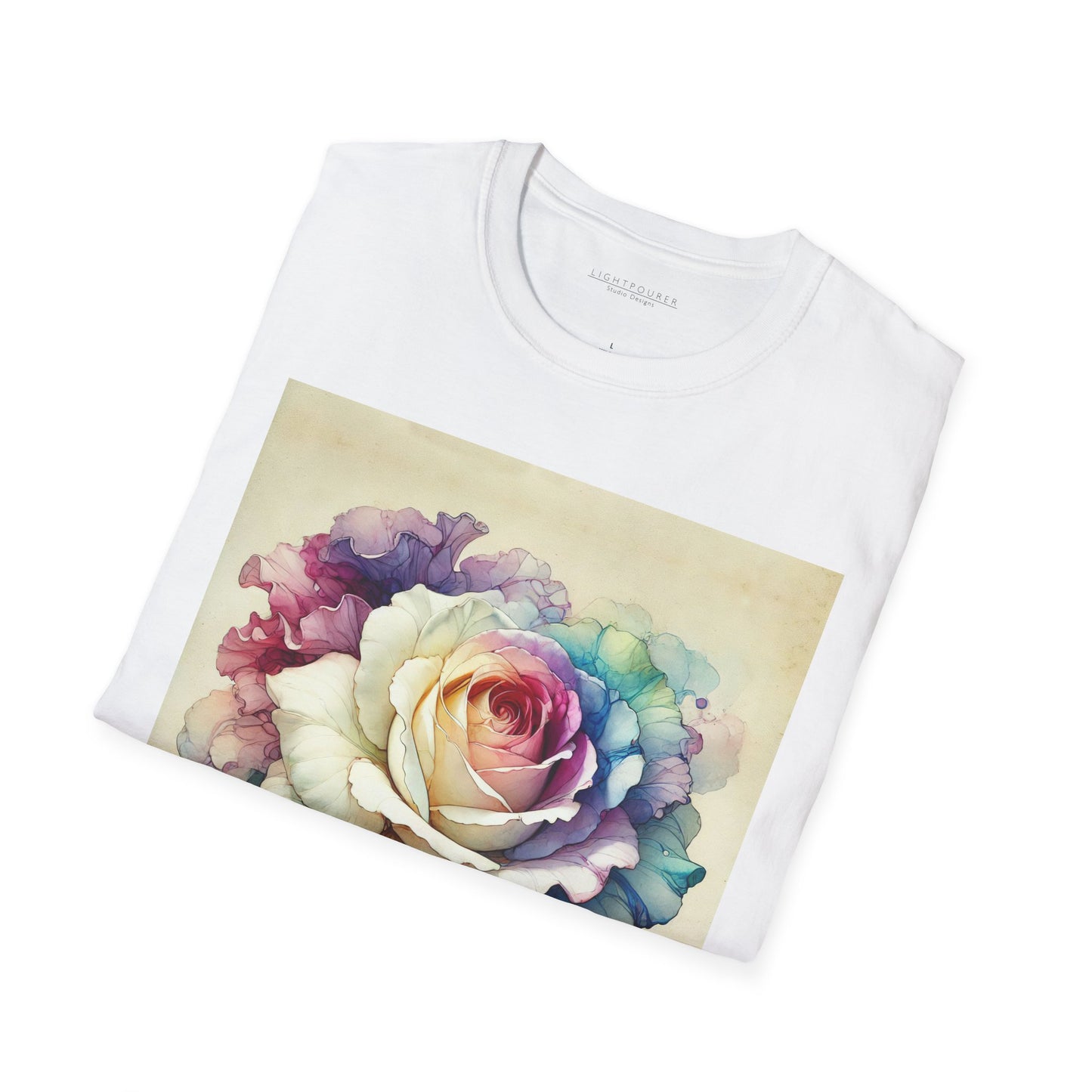 Spring Rose - Unisex Softstyle T-Shirt (GLOBAL)