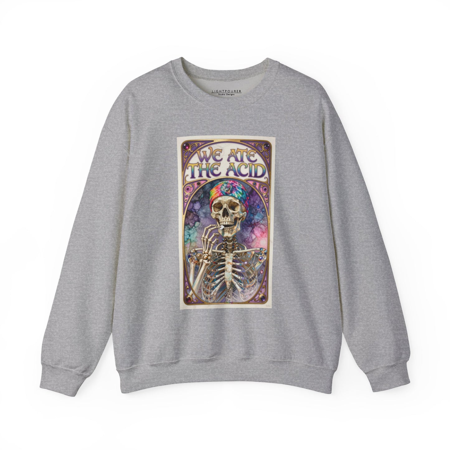 We Ate The Acid - Charlie - Unisex Heavy Blend™ Crewneck Sweatshirt (GLOBAL)