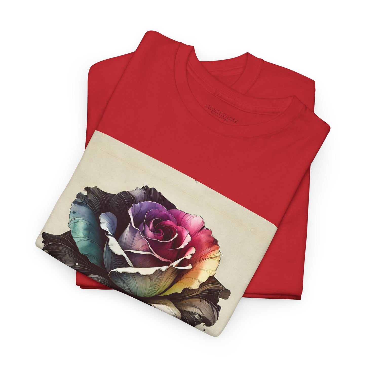 red-folded