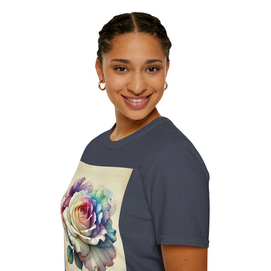 Spring Rose - Unisex Softstyle T-Shirt (GLOBAL)