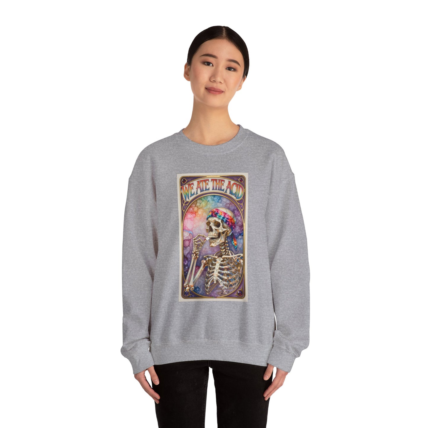 We Ate The Acid - Freddie - Unisex Heavy Blend™ Crewneck Sweatshirt (GLOBAL)