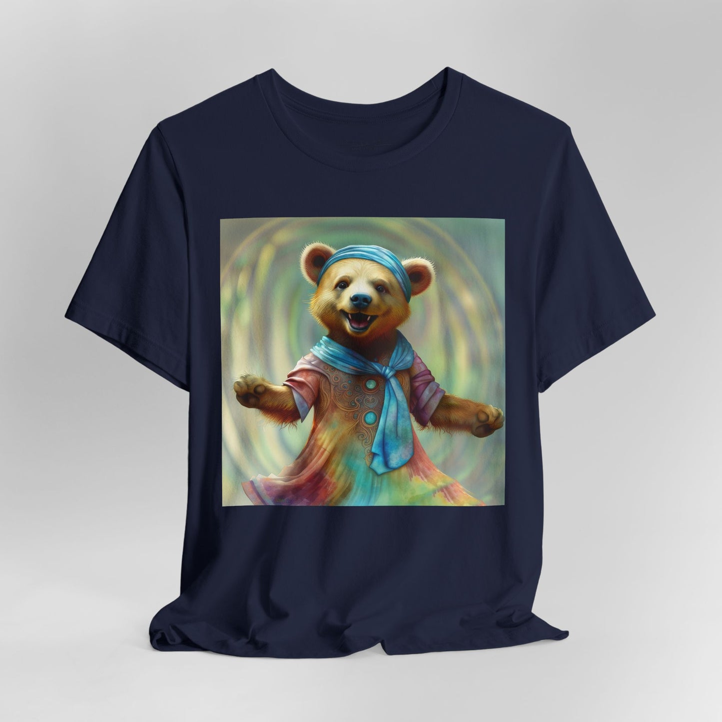 Dancing Bear Pearl - Unisex Jersey Short Sleeve Tee (GLOBAL)