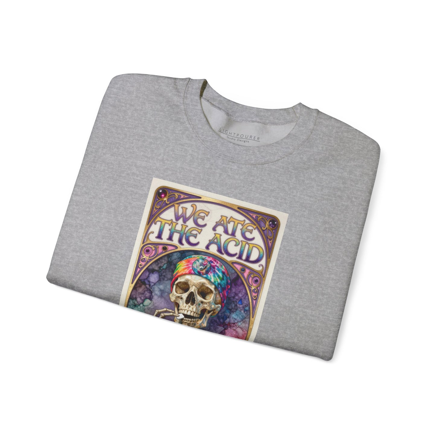 We Ate The Acid - Charlie - Unisex Heavy Blend™ Crewneck Sweatshirt (GLOBAL)