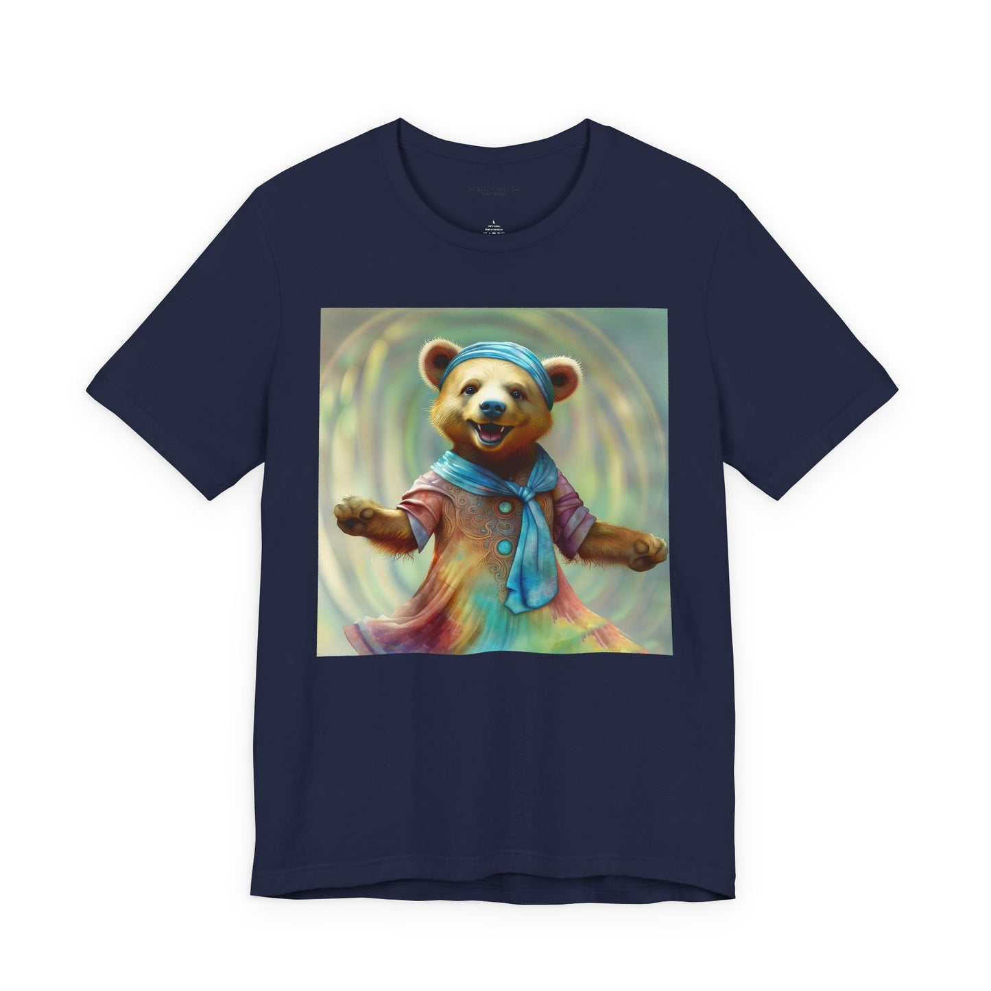 Dancing Bear Pearl - Unisex Jersey Short Sleeve Tee (GLOBAL)