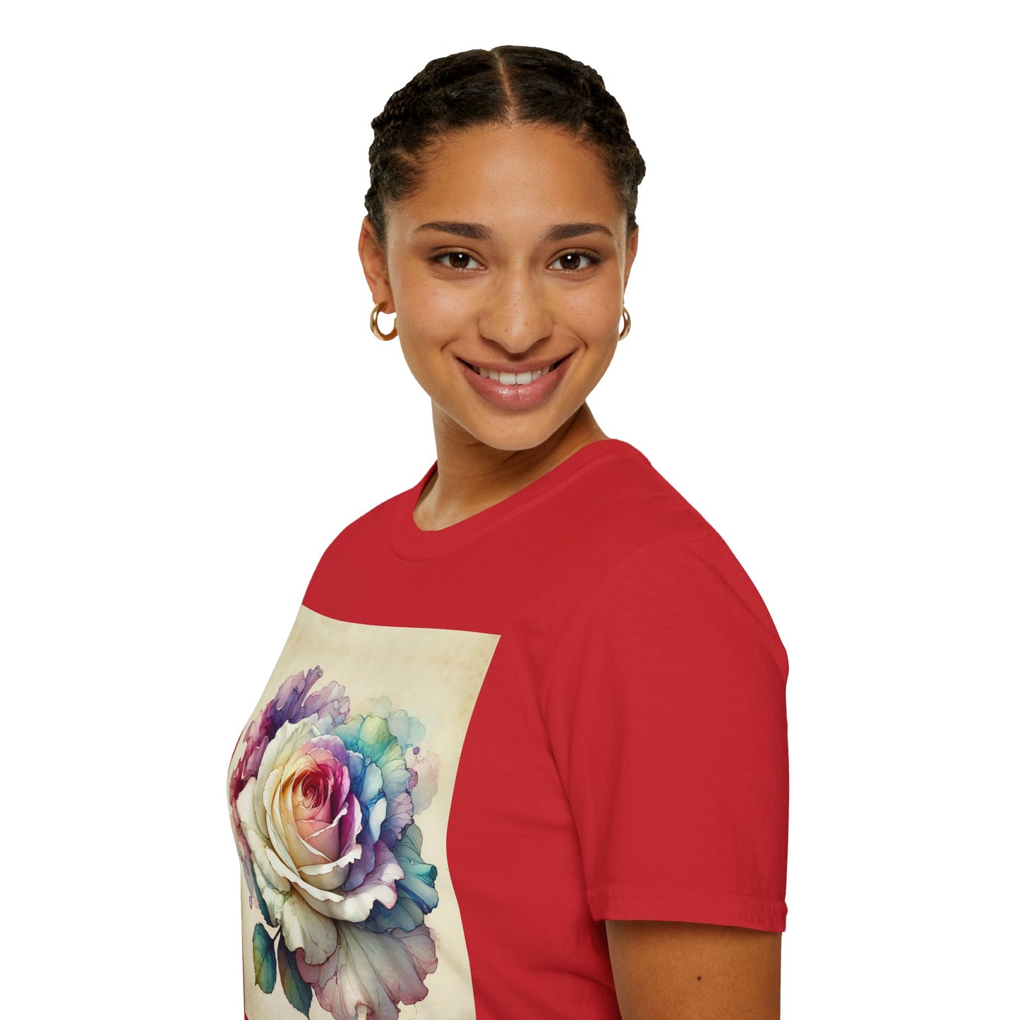 Spring Rose - Unisex Softstyle T-Shirt (GLOBAL)