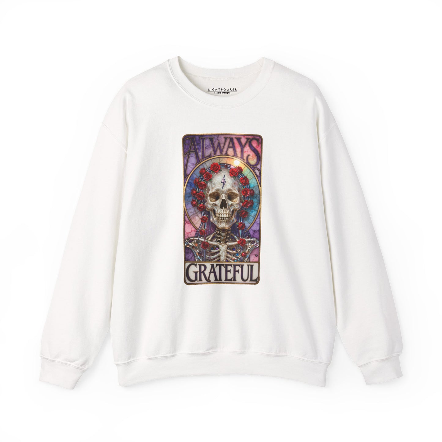 Always Grateful Unisex Heavy Blend™ Crewneck Sweatshirt