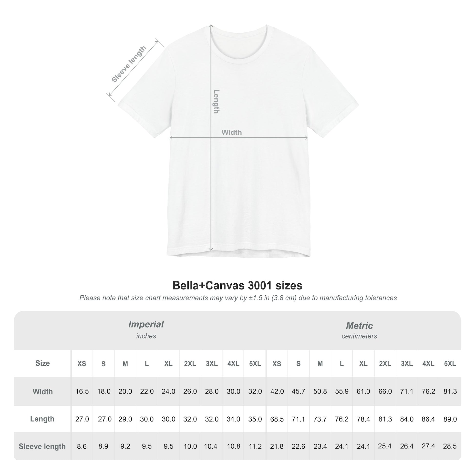 garment-sizechart