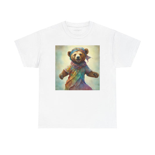 Dancing Bear Peggy - Unisex Heavy Cotton Tee (GLOBAL)