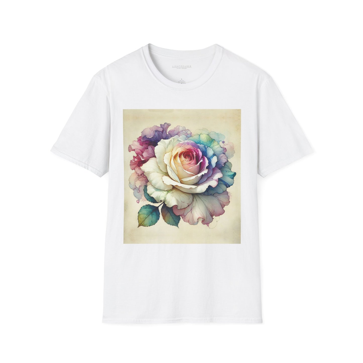Spring Rose - Unisex Softstyle T-Shirt (GLOBAL)