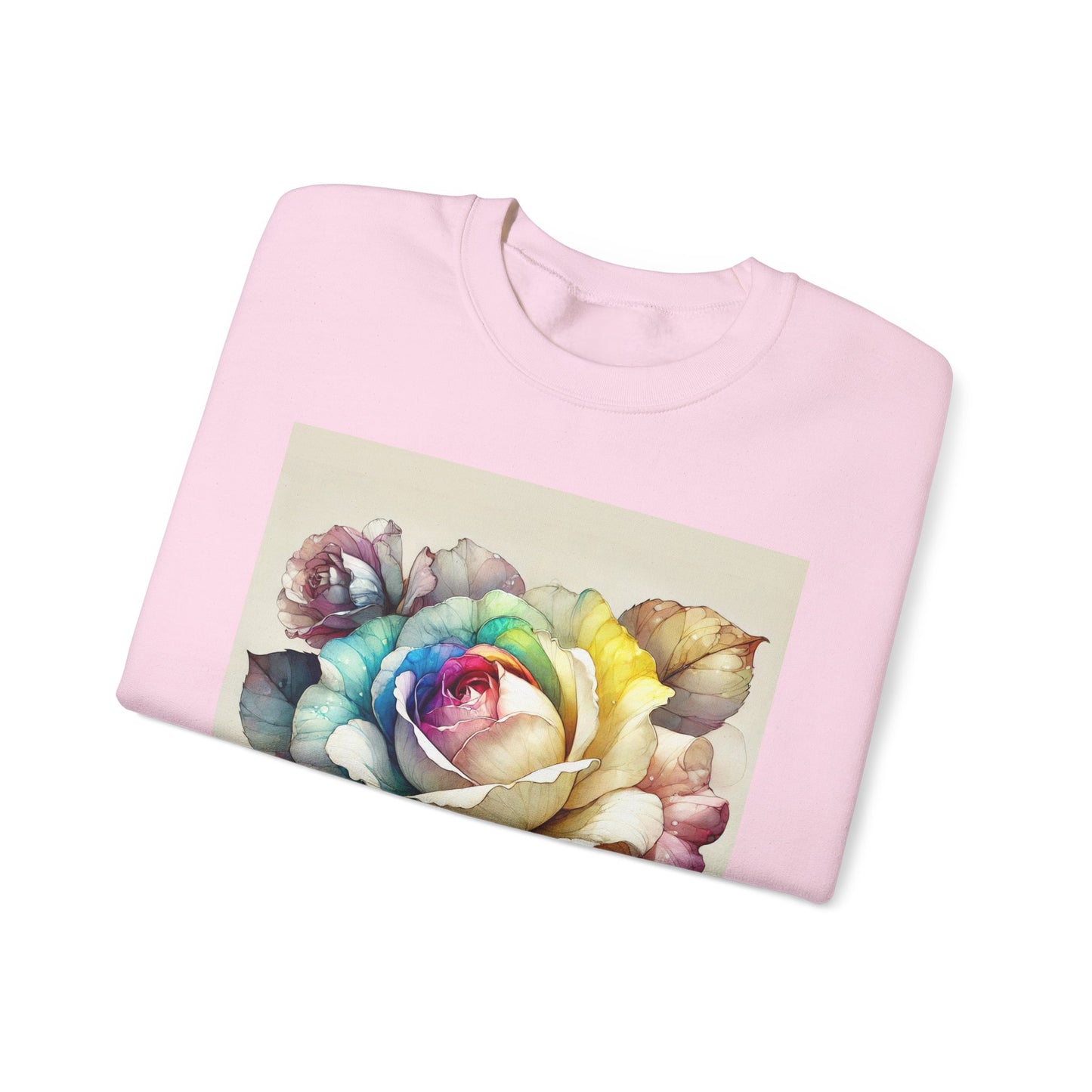 Autumn Rose - Unisex Heavy Blend™ Crewneck Sweatshirt (GLOBAL)