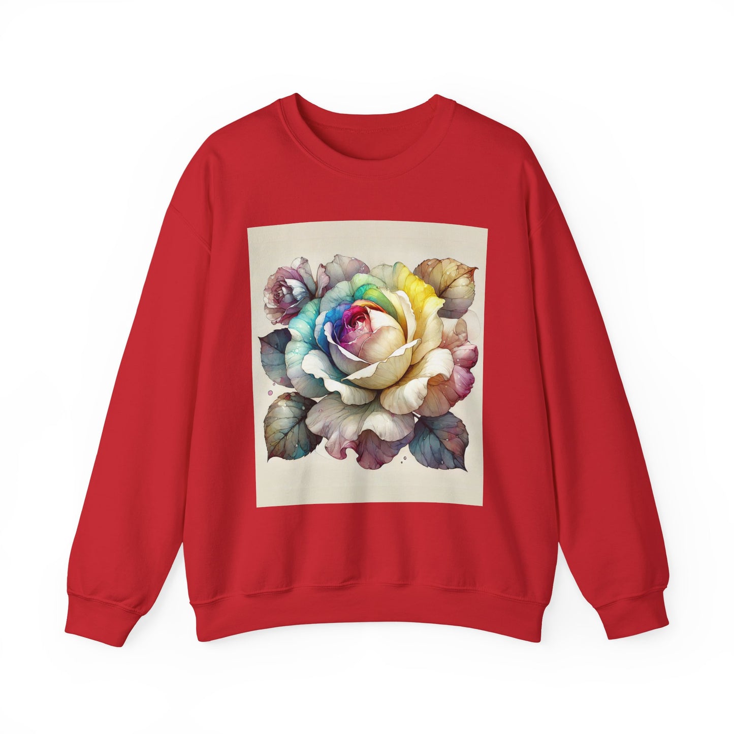 Autumn Rose - Unisex Heavy Blend™ Crewneck Sweatshirt (GLOBAL)