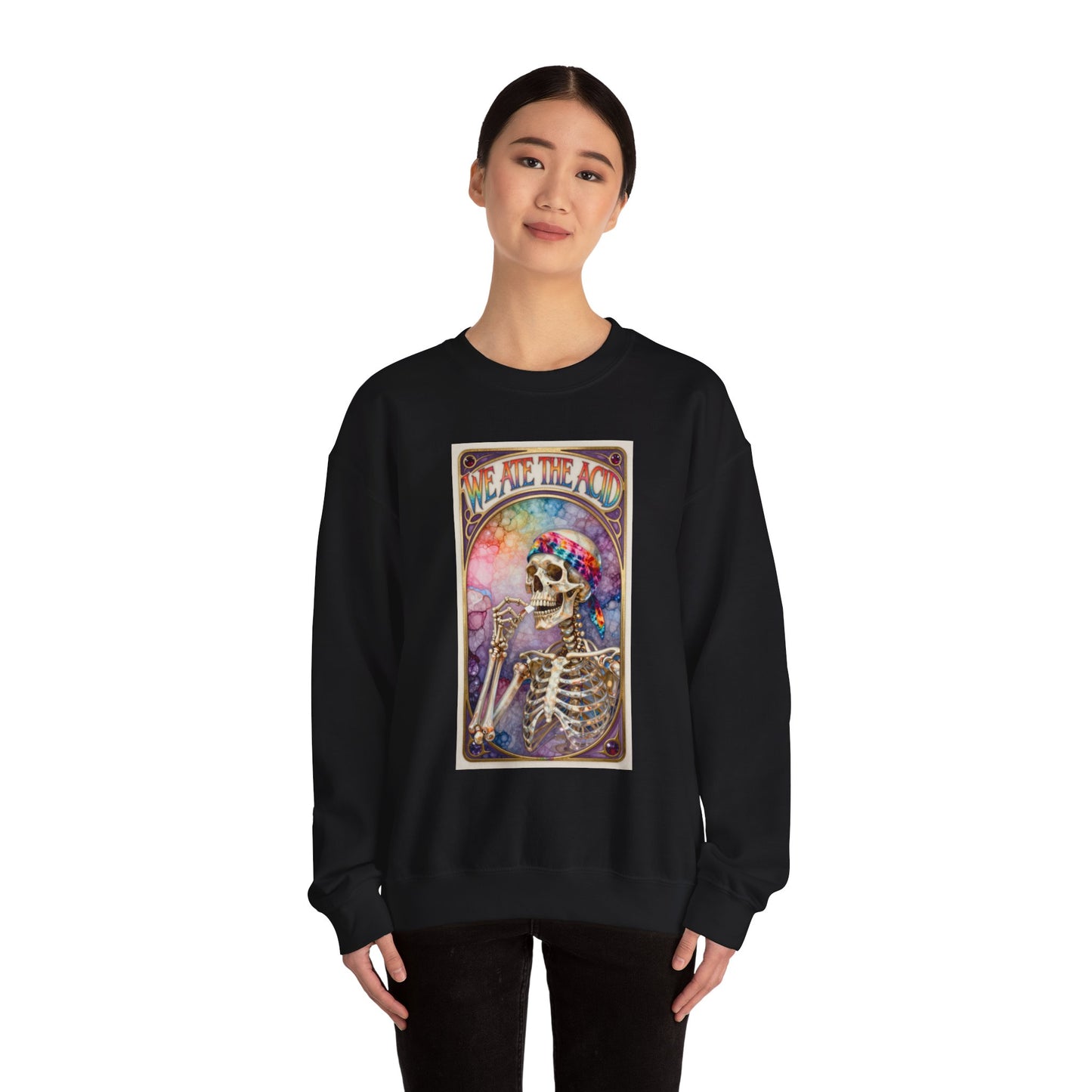 We Ate The Acid - Freddie - Unisex Heavy Blend™ Crewneck Sweatshirt (GLOBAL)