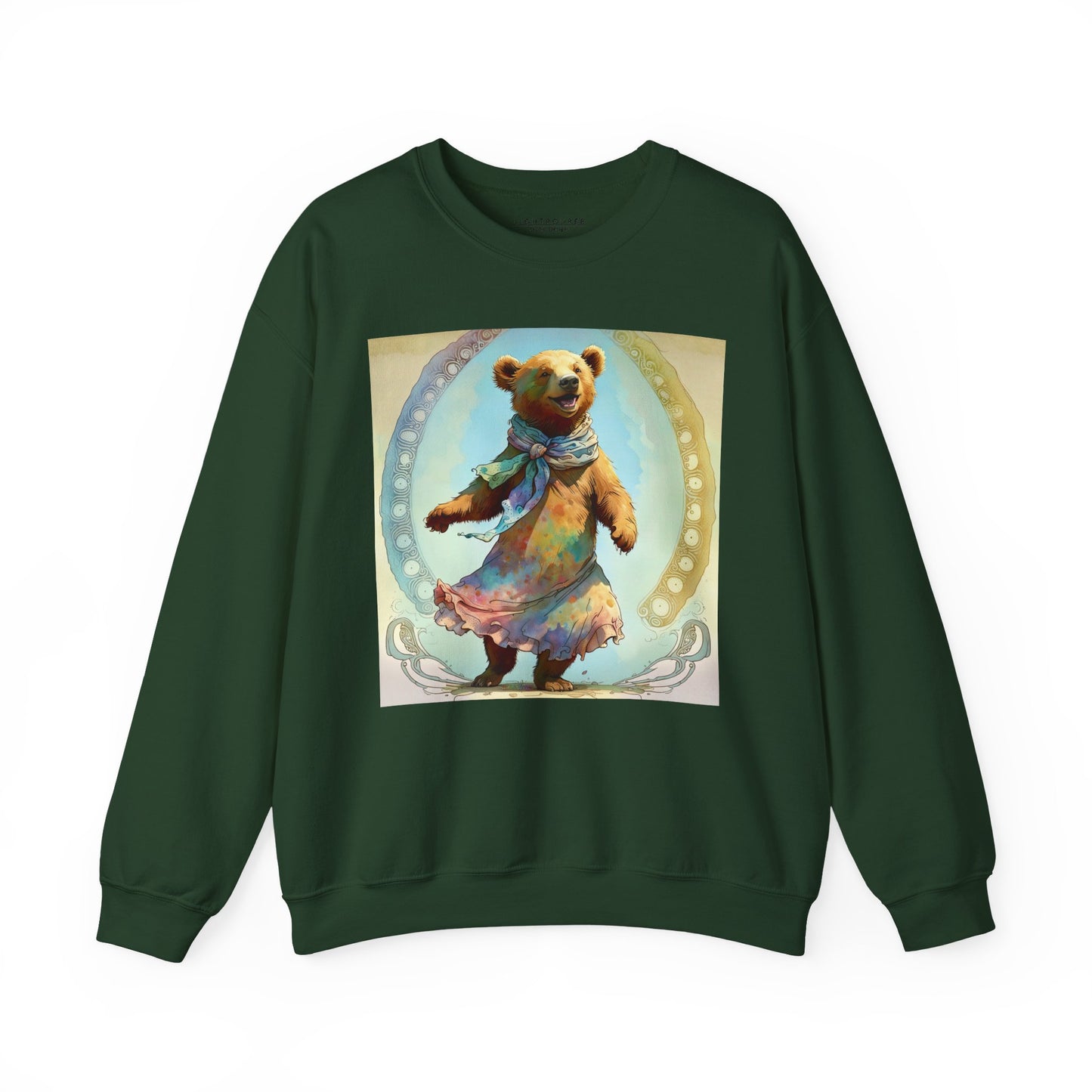 Dancing Bear Althea - Unisex Heavy Blend™ Crewneck Sweatshirt (GLOBAL)
