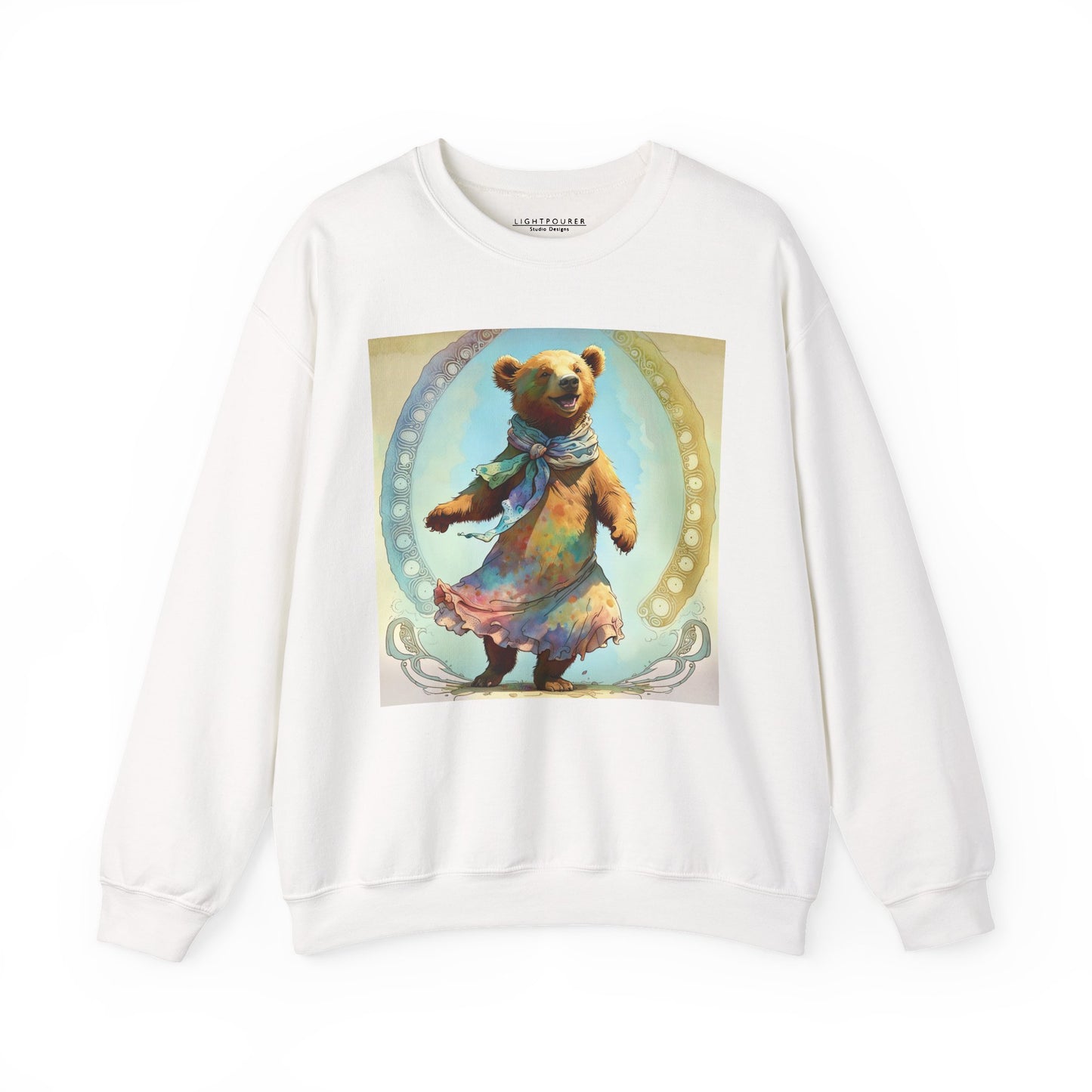 Dancing Bear Althea - Unisex Heavy Blend™ Crewneck Sweatshirt (GLOBAL)