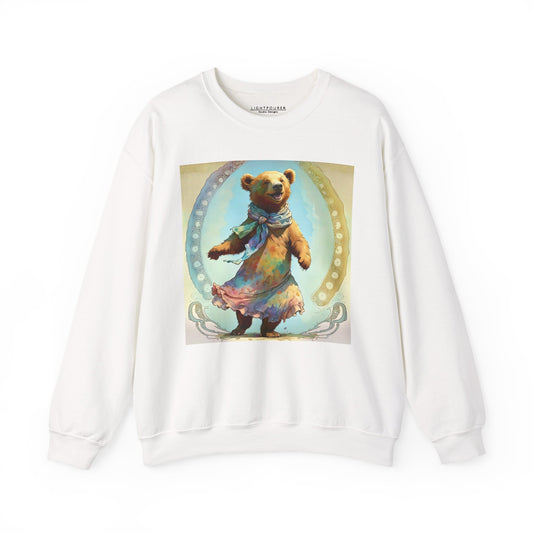 Dancing Bear Althea - Unisex Heavy Blend™ Crewneck Sweatshirt (GLOBAL)