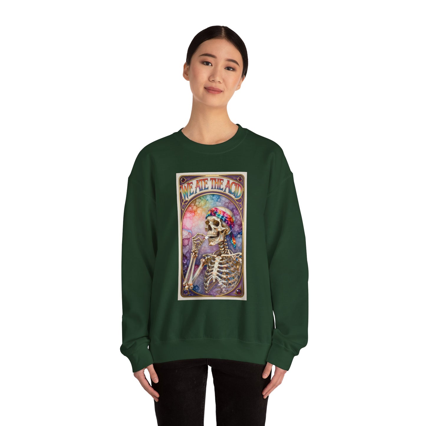We Ate The Acid - Freddie - Unisex Heavy Blend™ Crewneck Sweatshirt (GLOBAL)