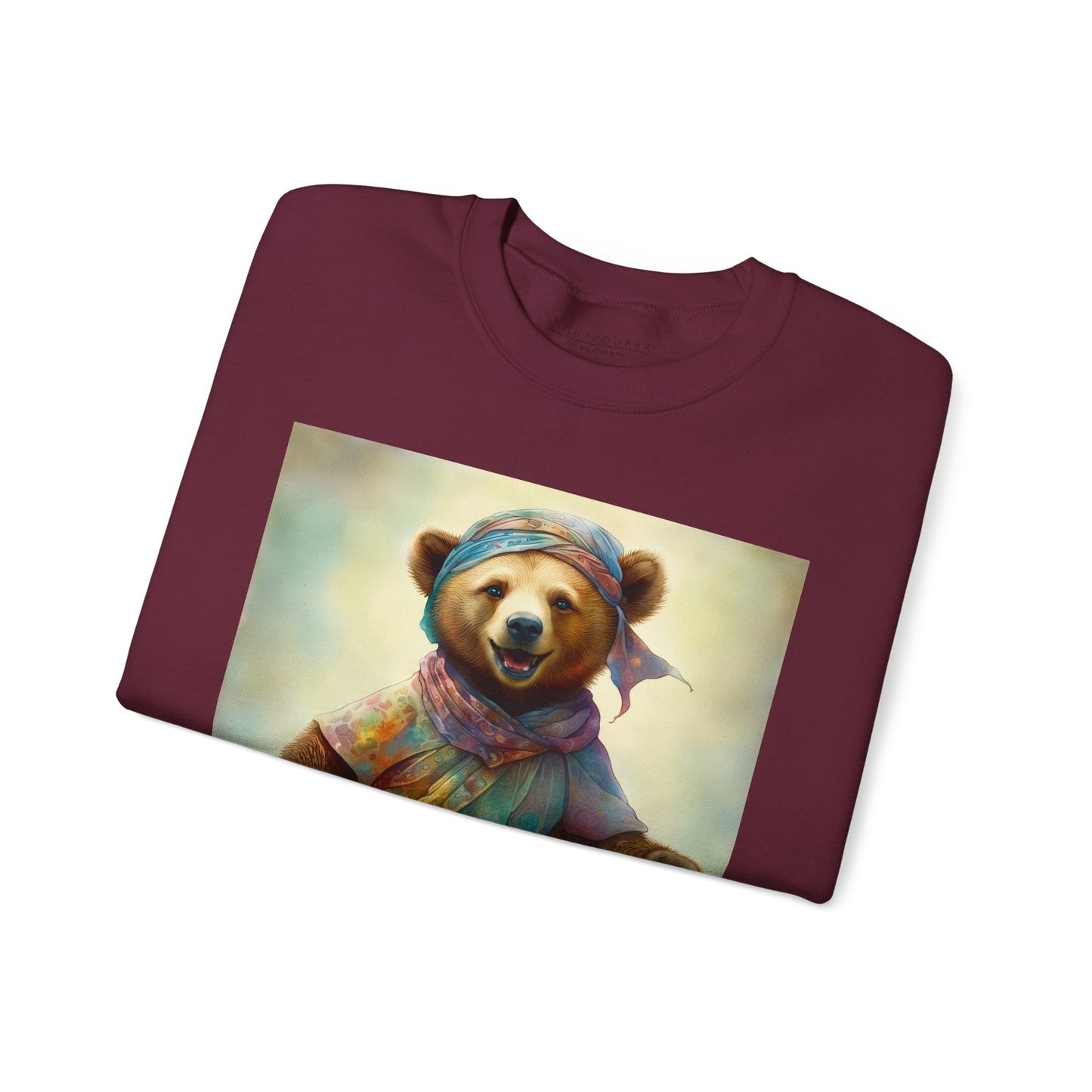 maroon-folded
