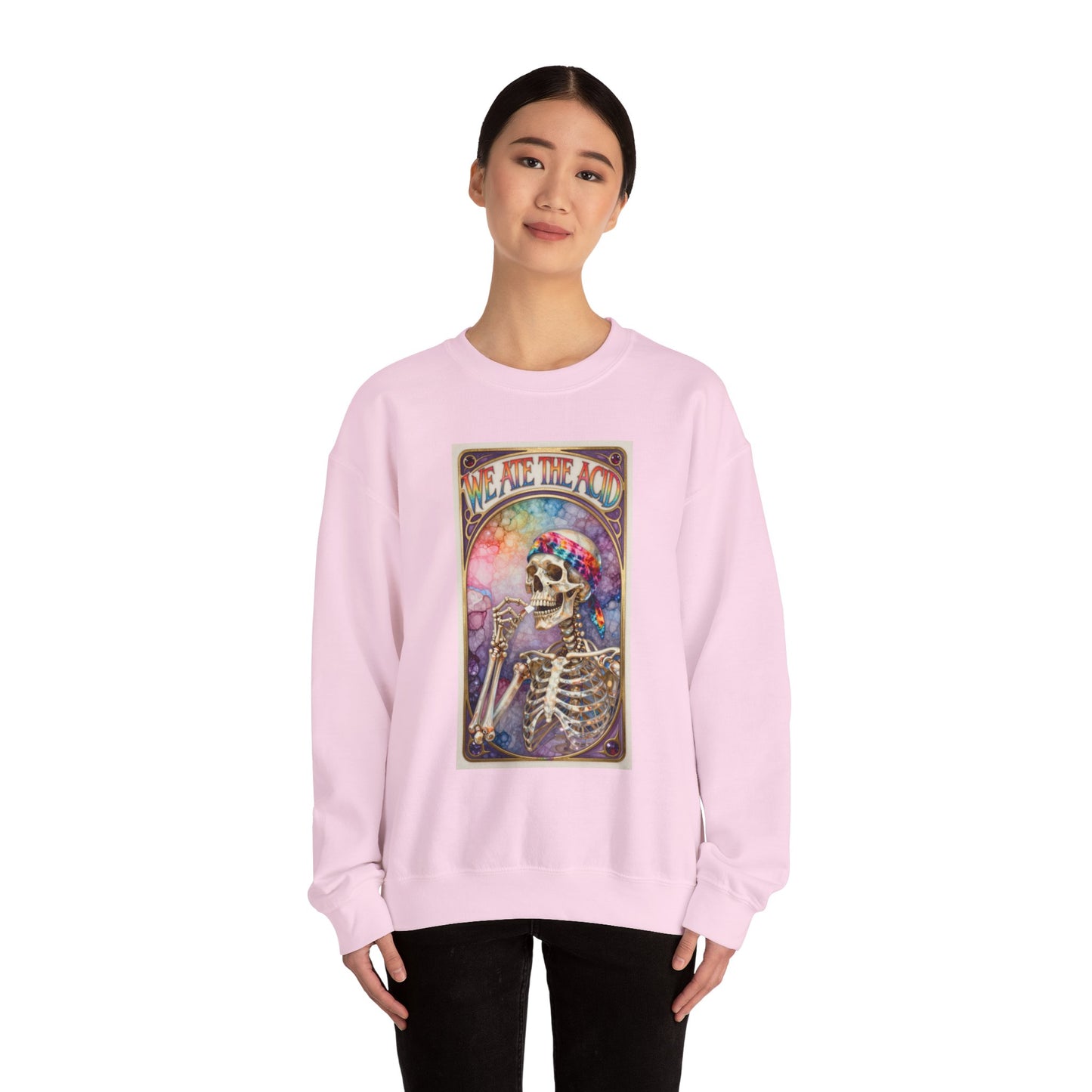We Ate The Acid - Freddie - Unisex Heavy Blend™ Crewneck Sweatshirt (GLOBAL)