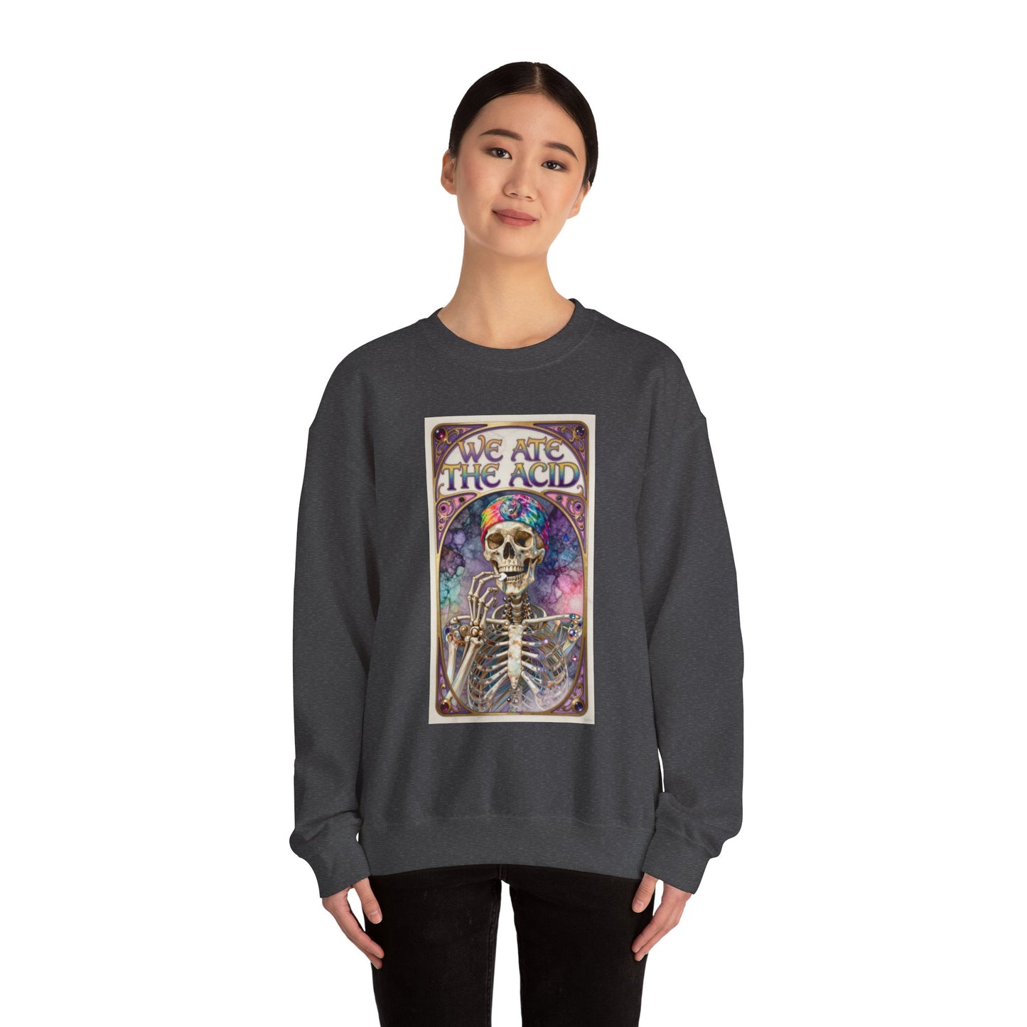 We Ate The Acid - Charlie - Unisex Heavy Blend™ Crewneck Sweatshirt (GLOBAL)