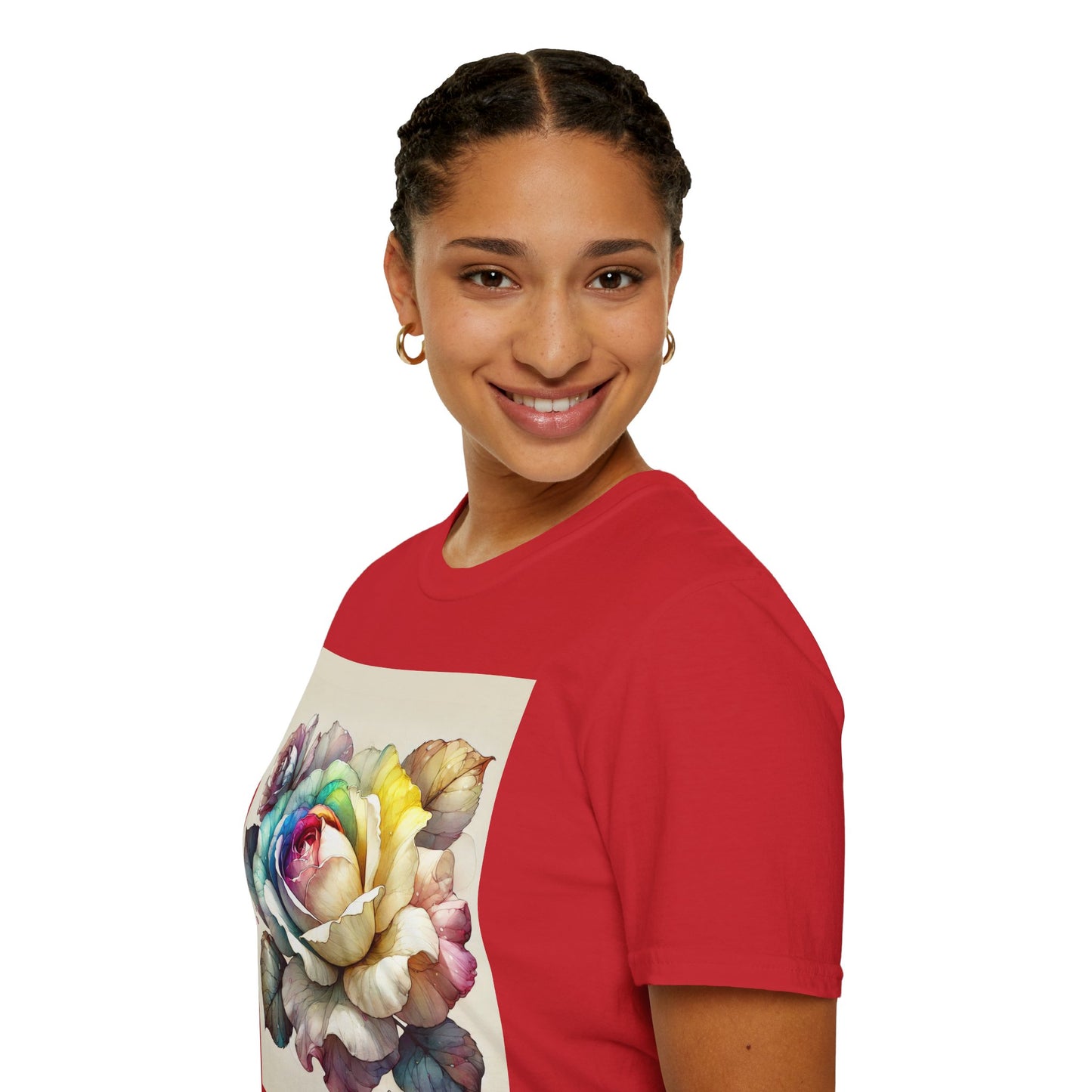 Autumn Rose - Unisex Softstyle T-Shirt (GLOBAL)