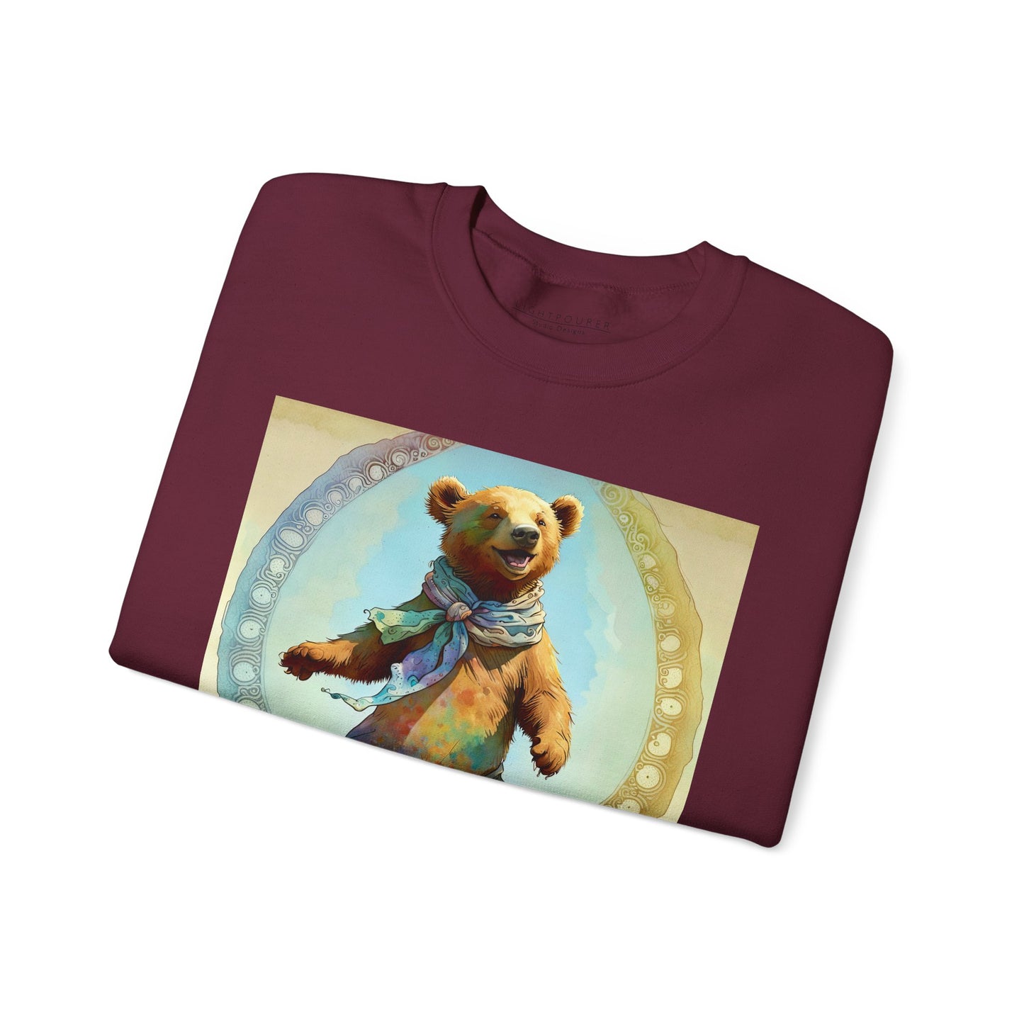 Dancing Bear Althea - Unisex Heavy Blend™ Crewneck Sweatshirt (GLOBAL)