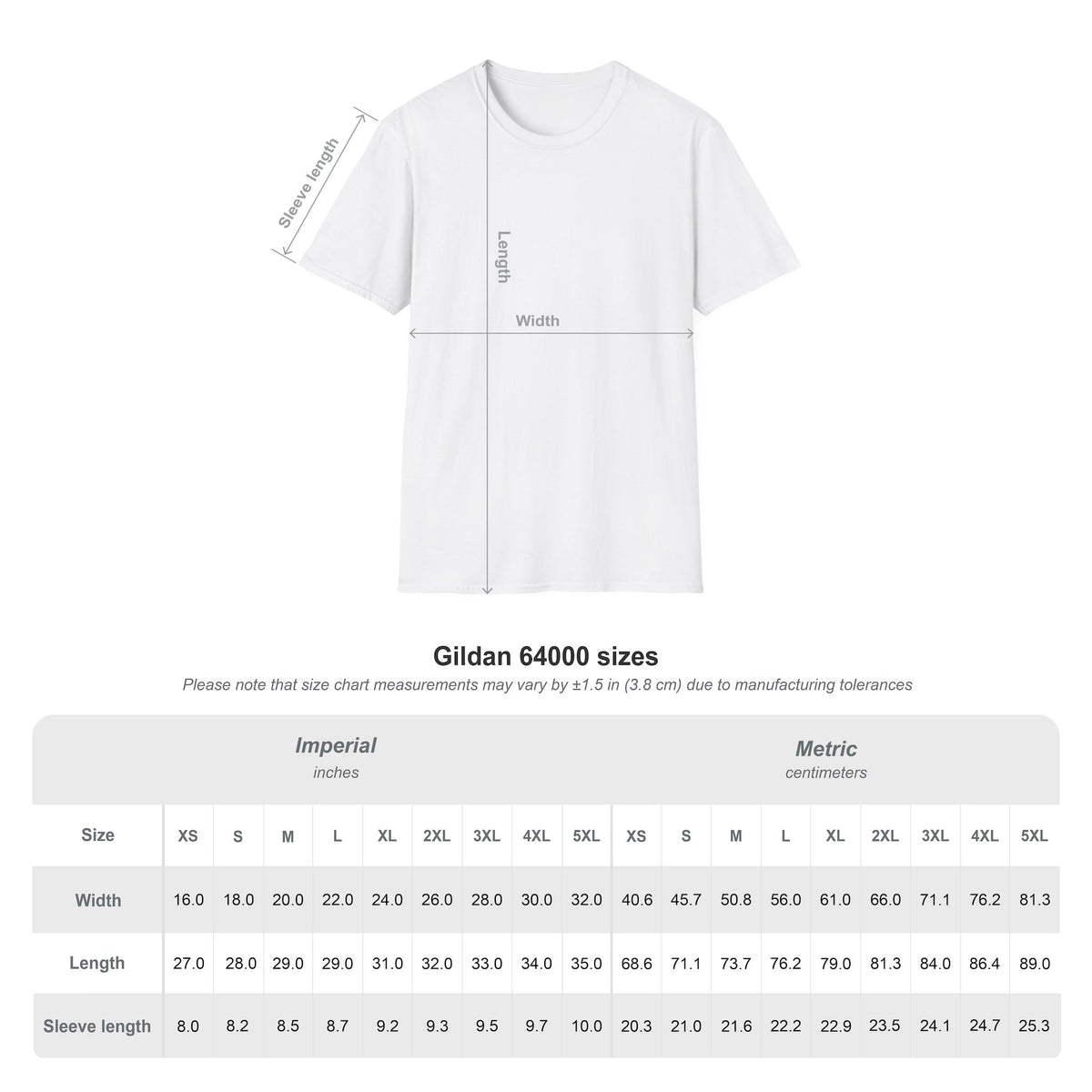 garment-sizechart