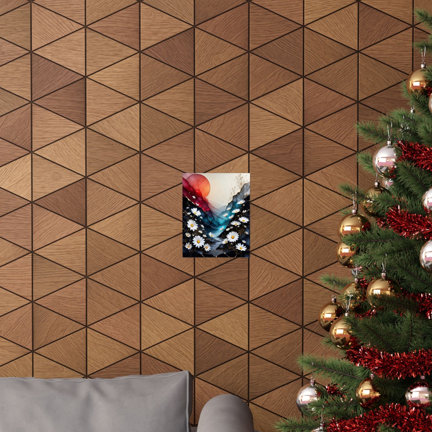 Poster - Daisy path walk