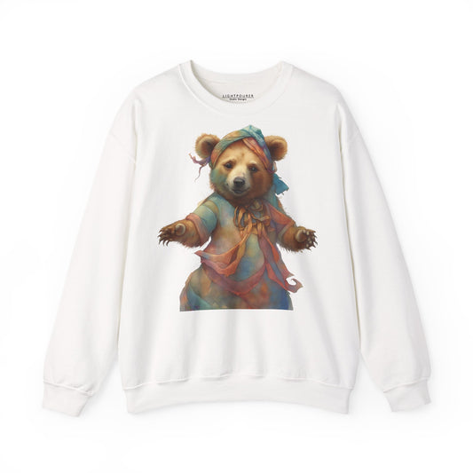 Dancing Bear Stella (isolated) - Heavy Bland Crew Neck Sweatshirt (EU)